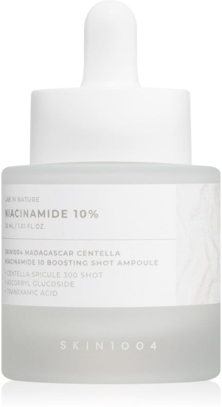 SKIN1004 Lab In Nature Niacinamide 10% Boosting Shot Ampoule regenerating and brightening serum with moisturising effect 30 ml