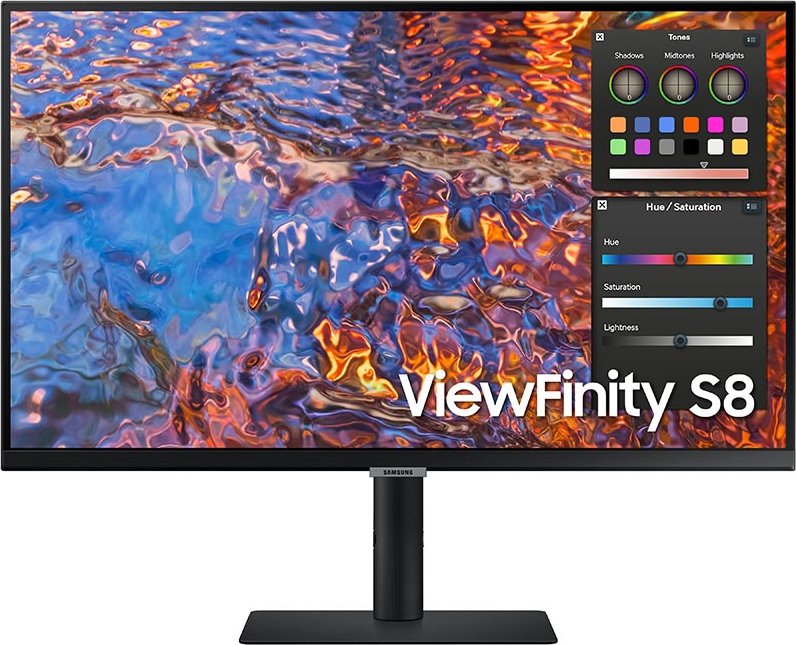 Samsung ViewFinity S8 S32B800PXP 32 Zoll 4K (UHD) IPS LED 16:9 60 Hz Monitor LS32B800PXPXEN
