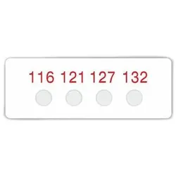 RS PRO Temperaturaufkleber 116-132°C, Automatisierung