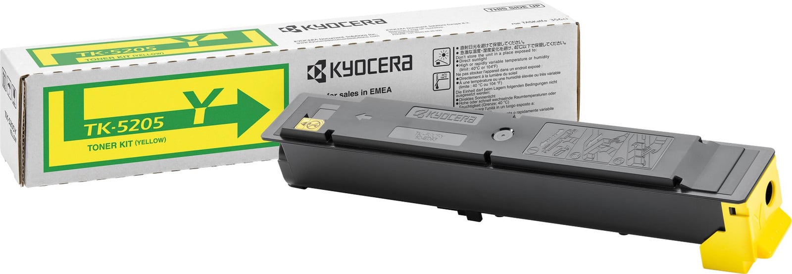 Kyocera Lasertoner TK-5205Y Geel