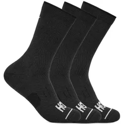 Hoka Unisex Crew Run Sock 3-Pack schwarz