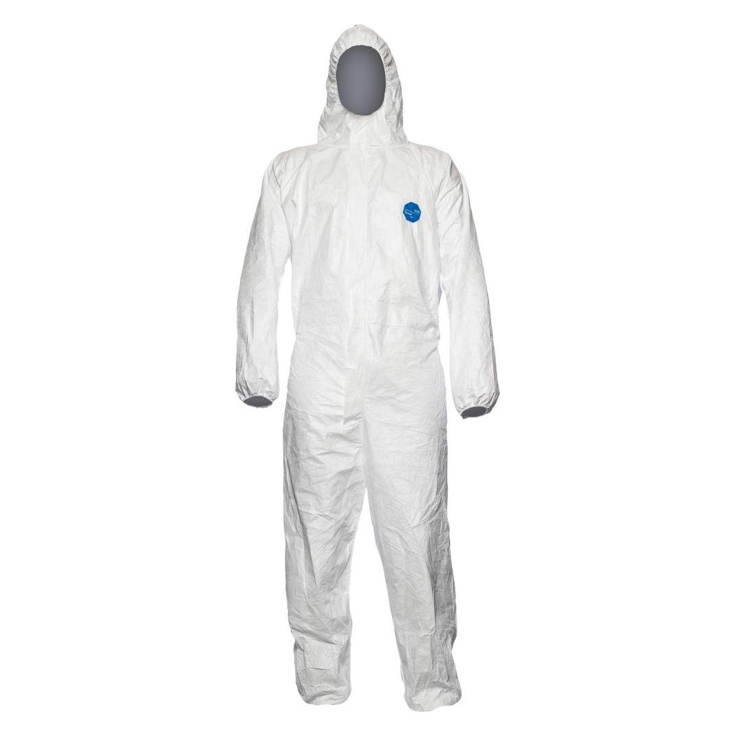 Magni DuPont Tyvek 400 Dual Chemikalienschutzkleidung, KategorieII, Typ 5 und 6 Vorderseite aus Tyvek Eins (XL) (5450208011660)