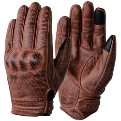 Modeka Hot Classic II urban Motorradhandschuhe braun - 7