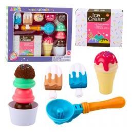 Lean Toys Süssigkeiten-Set Eiscreme für Kinder Eiscreme-Löffelbox 14-teilig. (66583592)