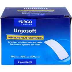 Urgosoft Injektionspflaster 2x6cm 500 ST