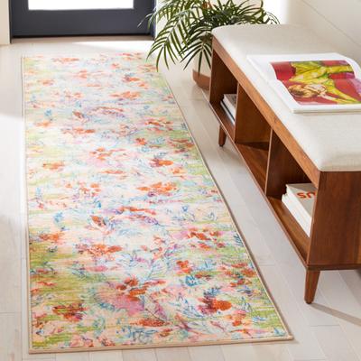 SAFAVIEH Paint Brush Machine Washable Slip Resistant Artura Rug