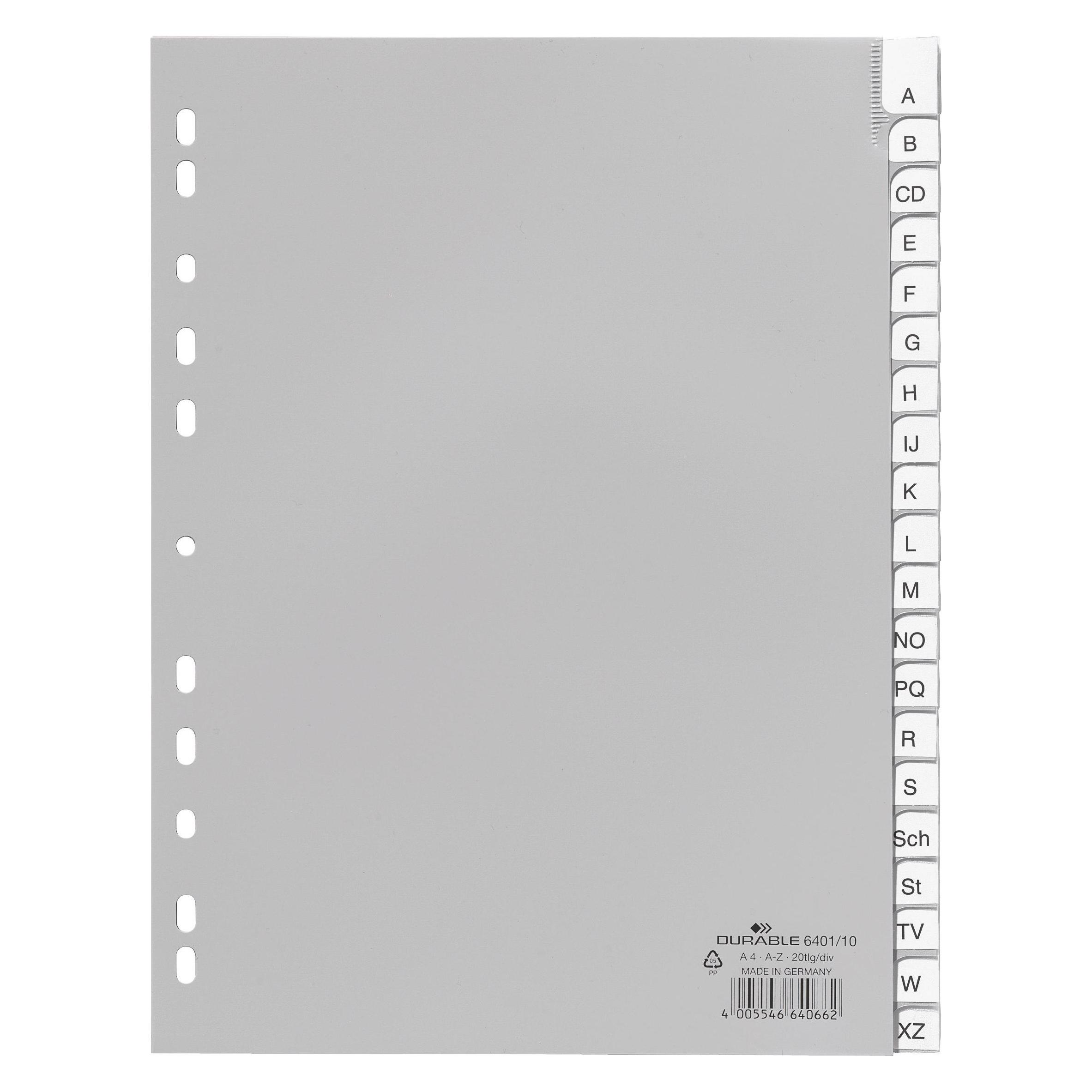 Durable Register PP (6401 10)