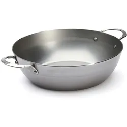 de Buyer Bauernpfanne mit Henkelgriffen Mineral B Element 32cm
