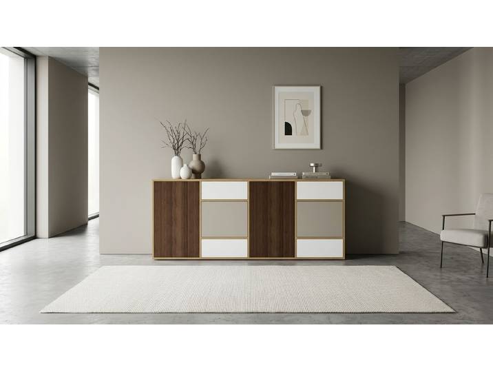 Modernes Sideboard nach Maß – gratis Magazin Eiche Natur geölt