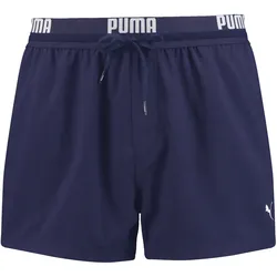 PUMA Swim Logo Shorts Length BadeShortss Herren 01 - navy S