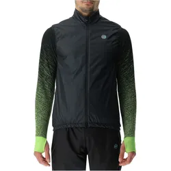 UYN Running Coreshell Laufweste Herren blackboard melange/black S