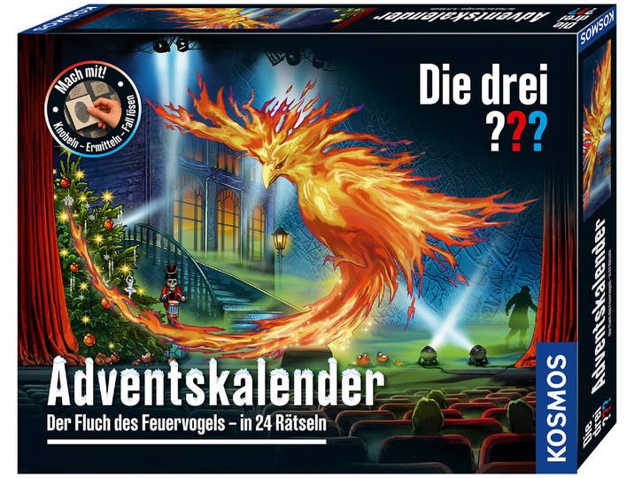 Kosmos Die Drei ??? Adventskalender 2026Der Fluch 8+ Jahre