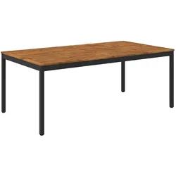vidaXL, Gartentisch + Balkontisch, Gartentisch (196 x 100.50 x 75 cm)