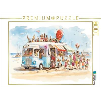 CALVENDO Puzzle Strandfreuden | 1000 Teile Lege-Größe 64x48cm Foto-Puzzle für glückliche Stunden