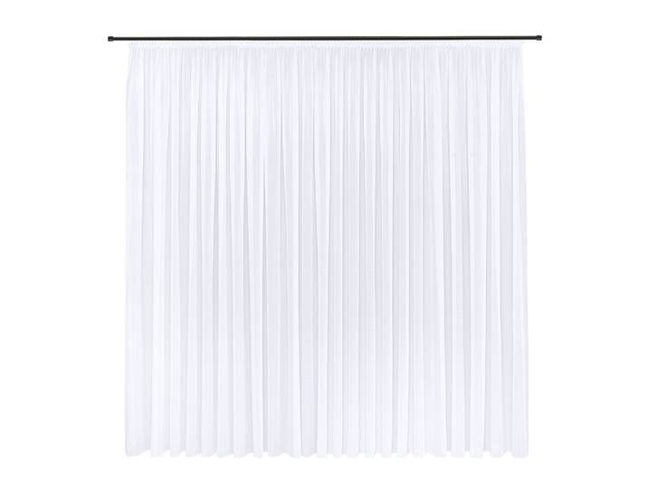 Gardine GERSTER Alina Gr. 9, weiss (weiß), B:600cm H:245cm, Wirkware, Polyester, Gardinen, Gardine, Pflegeleichte, matte Effekt-Webware