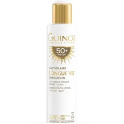 Guinot, Sonnencreme, Lait Solaire LONGUE VIE Jeunesse Fermeté SPF 50+ 150ml (SPF 50+, 150 ml)