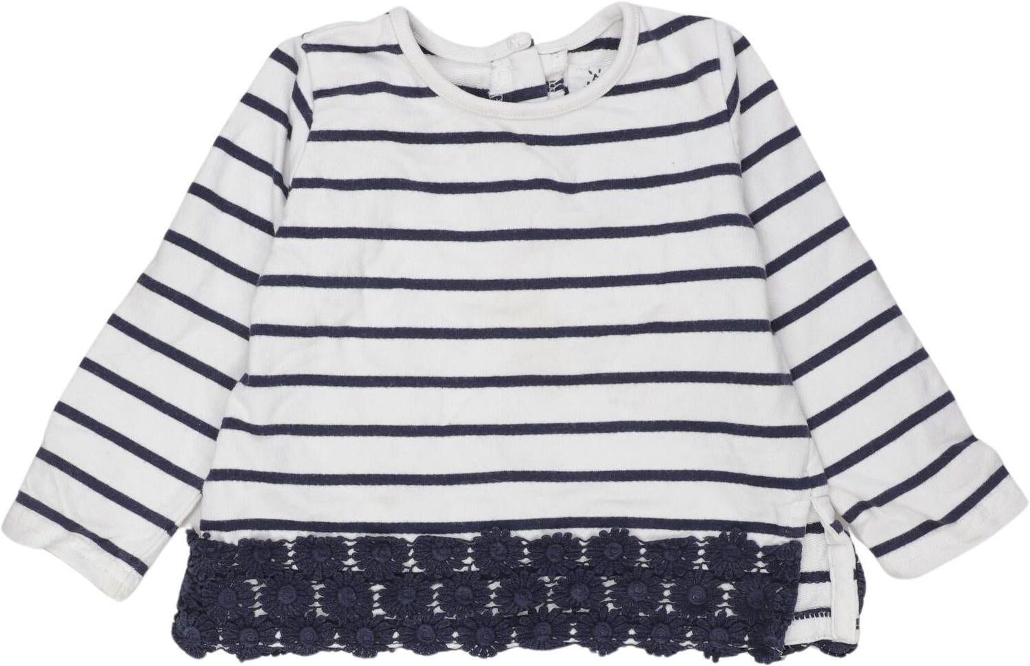 Young Dimension Mädchen Langarmshirt, Mehrfarbig, Gr. EU 80, Baumwolle - Second Hand