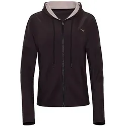 WINSHAPE Damen Functional Comfort Jacket J008C, Größe XXL in Braun Braun