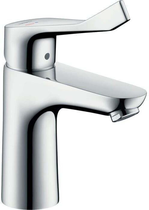 Hansgrohe Focus Care Waschtischarmatur 31917000 CoolStart, ComfortZone 100, langer Hebel