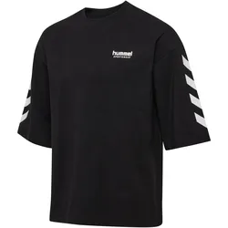 hummel, Unisex, Sportshirt, hmlOVERSIZED WILLY T-SHIRT SW (S), Schwarz