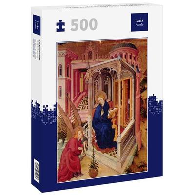Lais Puzzle Melchior Broederlam - Altar für Philipp den Kühnen, Verkündigung und Heimsuchung 500 Teile