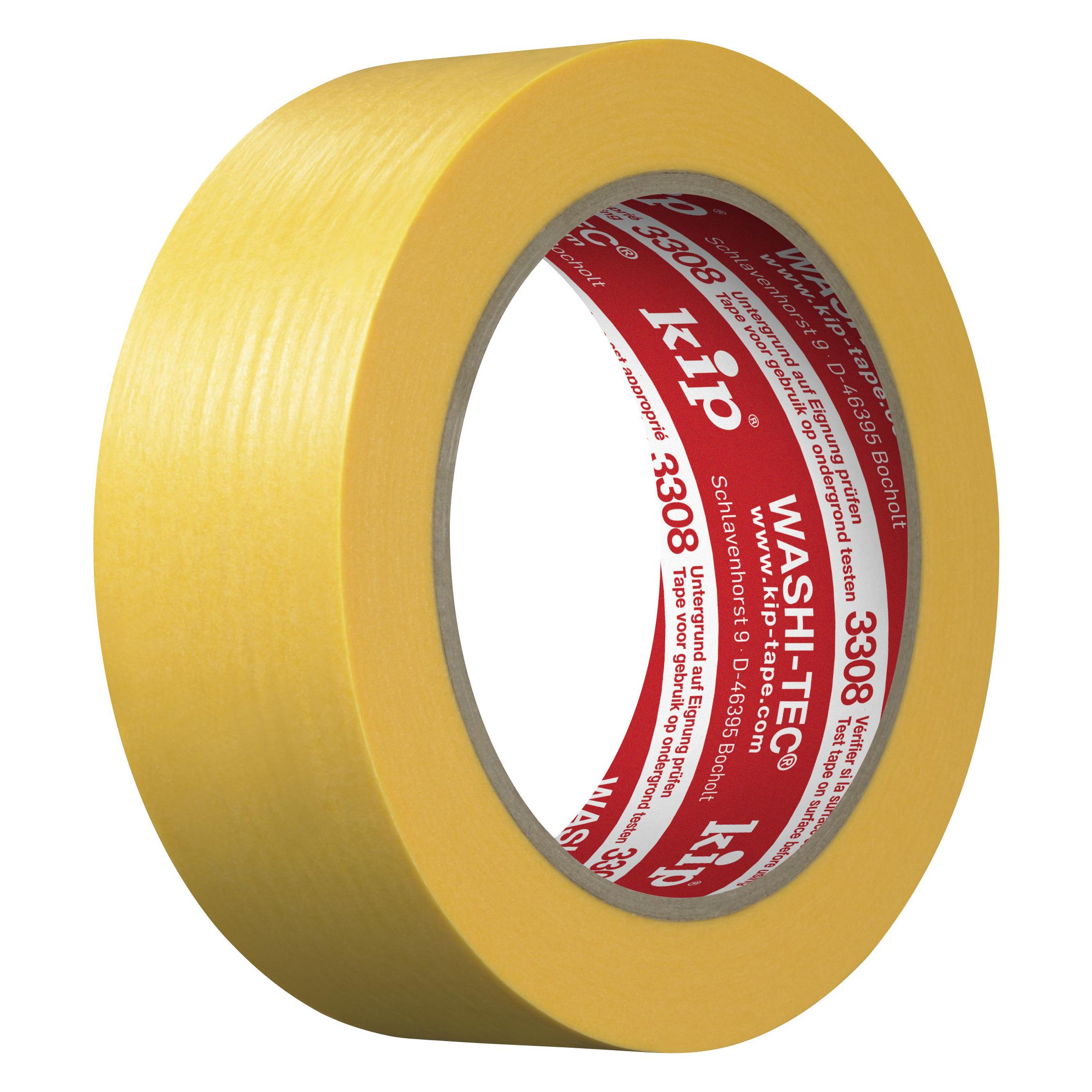Kip 36mm x 50m WASHITEC PREMIUM PLUS gelb Goldkrepp3308-36 (36 mm) (3308-36)