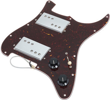 Fender Custom ML Pre-Wired Pickguard Imitation écaille de tortue marron