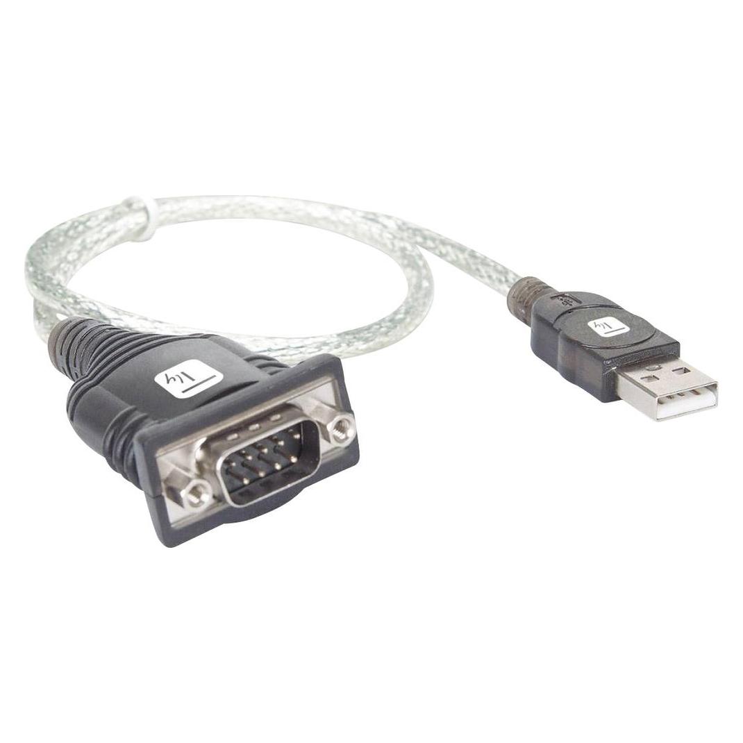 Techly USB zu (0.45 m) (IDATA-USB-SER-2T)