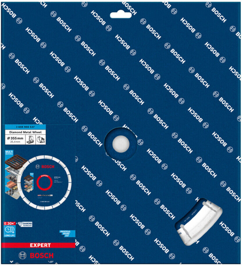 Bosch EXPERT Diamond Metal Wheel Trennscheibe 355 x 25,4mm für Benzinsägen (2608900537)