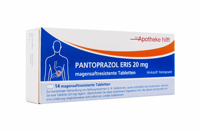 NOWEDA Apothekergenossenschaft eG PANTOPRAZOL Eris 20 mg magensaftr.Tabletten/Noweda 14 St 18497478