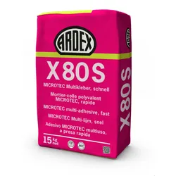 Ardex X80S MICROTEC Multikleber schnell 15 kg Papiersack