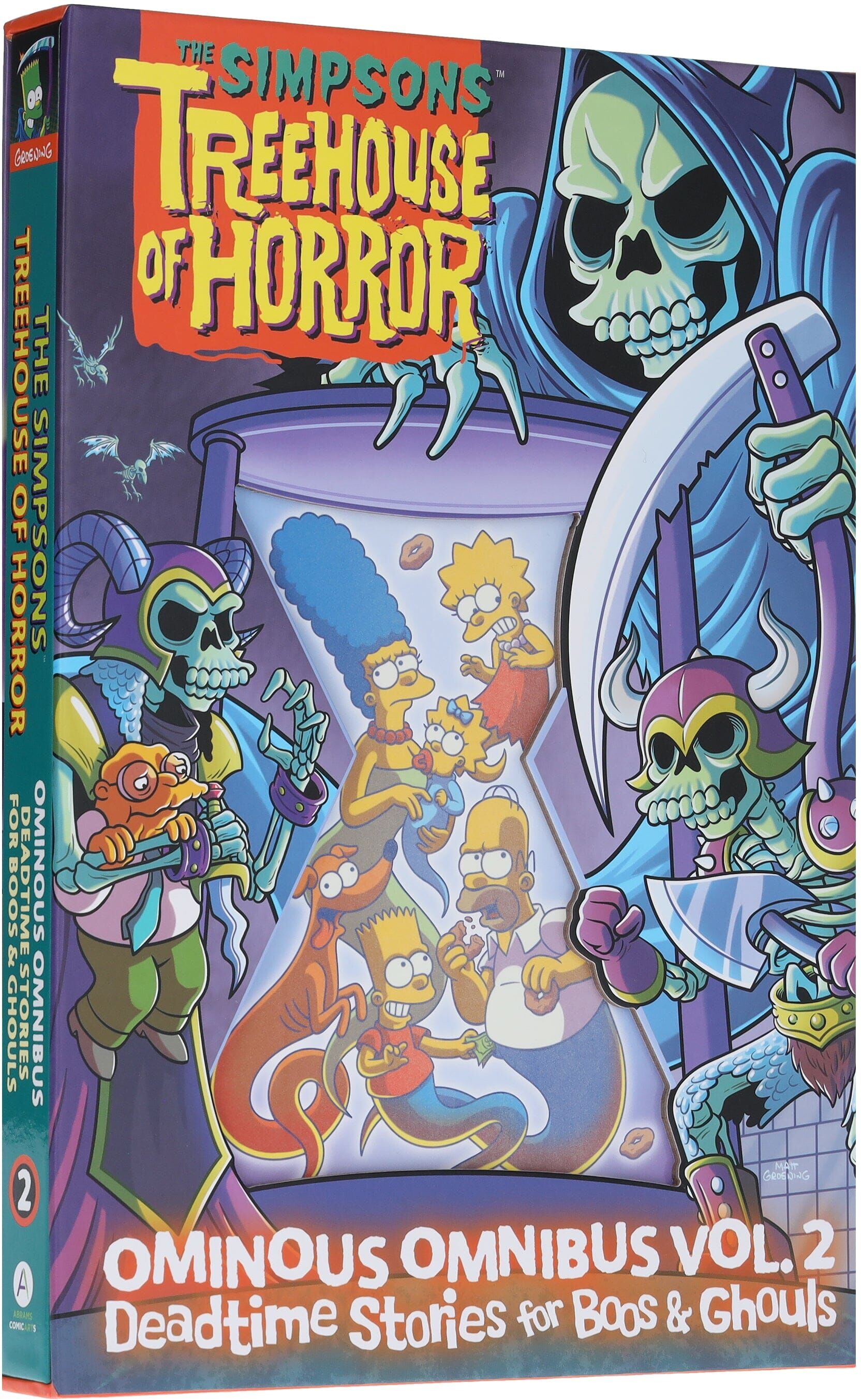 The Simpsons Treehouse of Horror Ominous Omnibus Vol. 2: Deadtime Stories for Boos & Ghouls by Matt Groening - Ages 12+ - Hardback Abrams