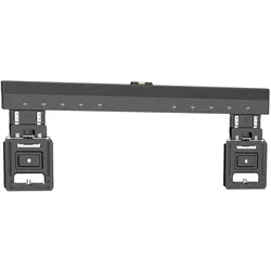 myWall Wandhalter für Flachbildschirme (Wand, 75 kg, 37" - 80"), TV Wandhalterung, Schwarz