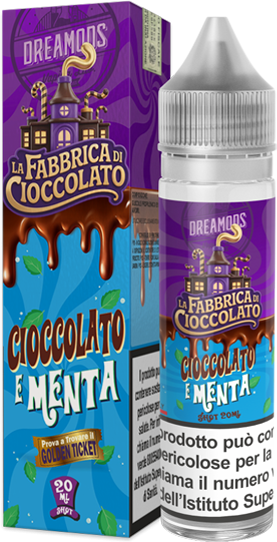 Dreamods Cioccolato E Menta La Fabbrica Di Cioccolato Liquido Shot 20ml