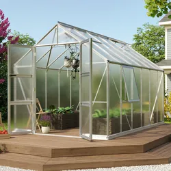Vitavia Gewächshaus "Olymp 9900",aluminium,9,9 m2