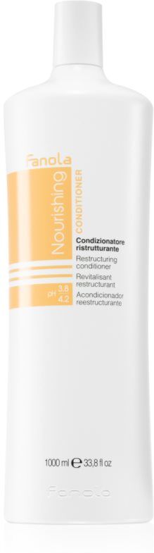 Fanola Nourishing Restructuring Conditioner der nährende Conditioner für trockenes und beschädigtes Haar 1000 ml