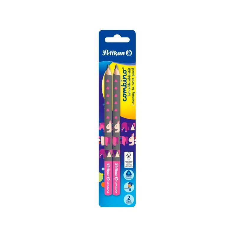 Pelikan Schreiblernbleistift Combino 2er Blister, pink