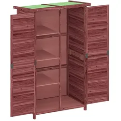vidaXL, Gartenhaus + Gartenschrank, Lodertal