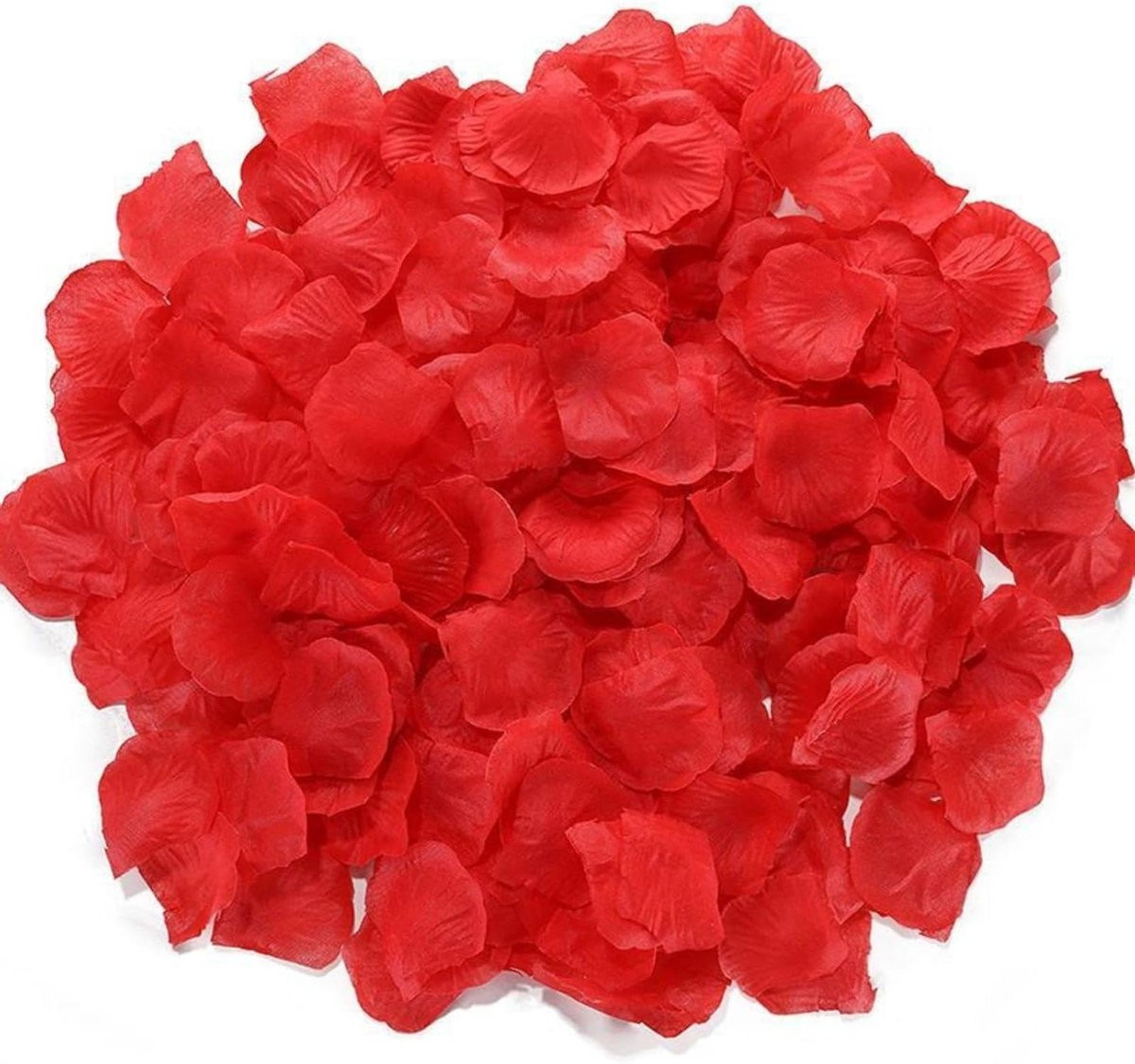 1000 stuks Rode Kunstmatige Rozenblaadjes voor Romantische Decoratie
