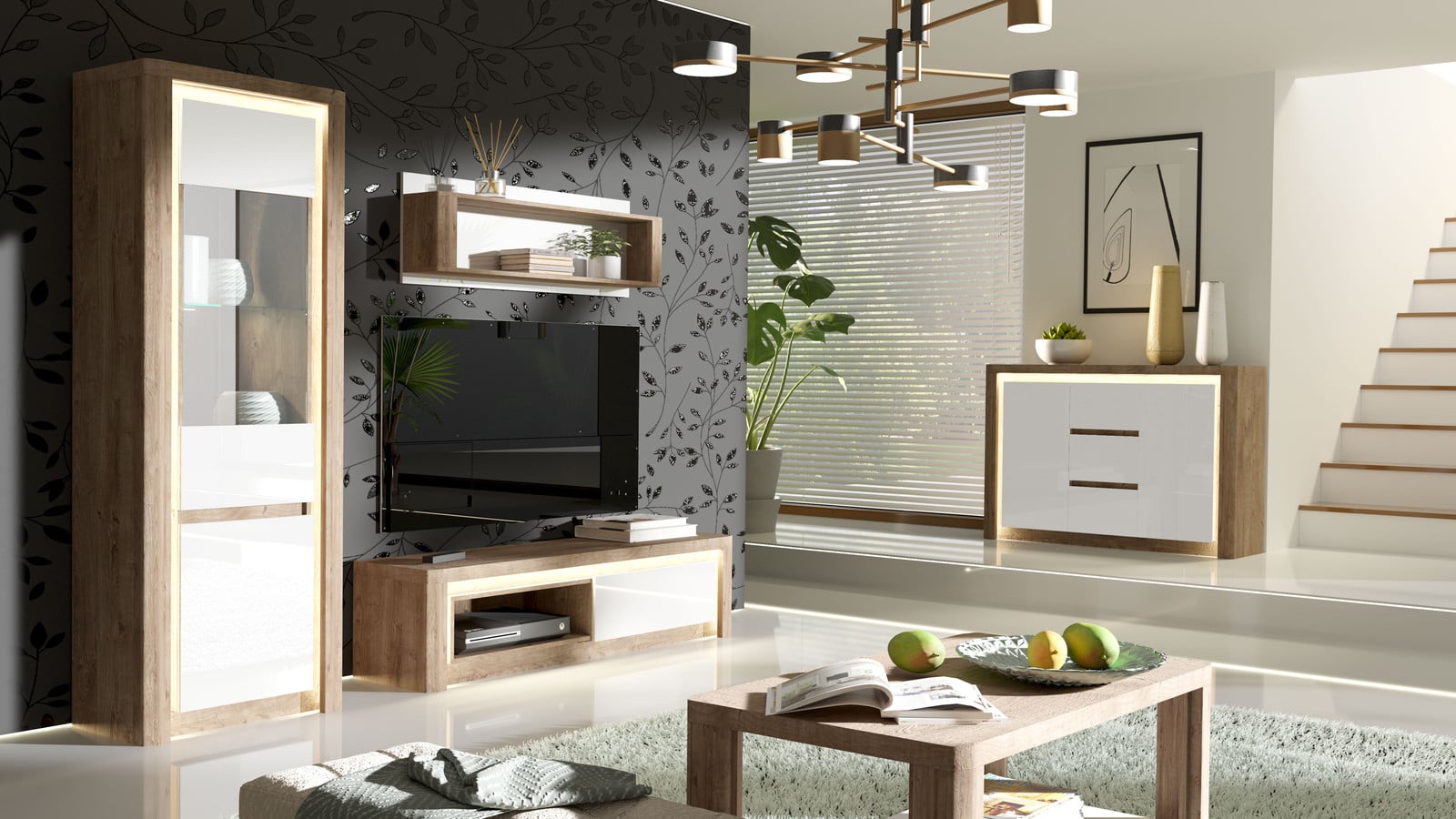 Salontafel MINIO LIVINIO B/D/H: 110 x 61,5 x 63 cm
