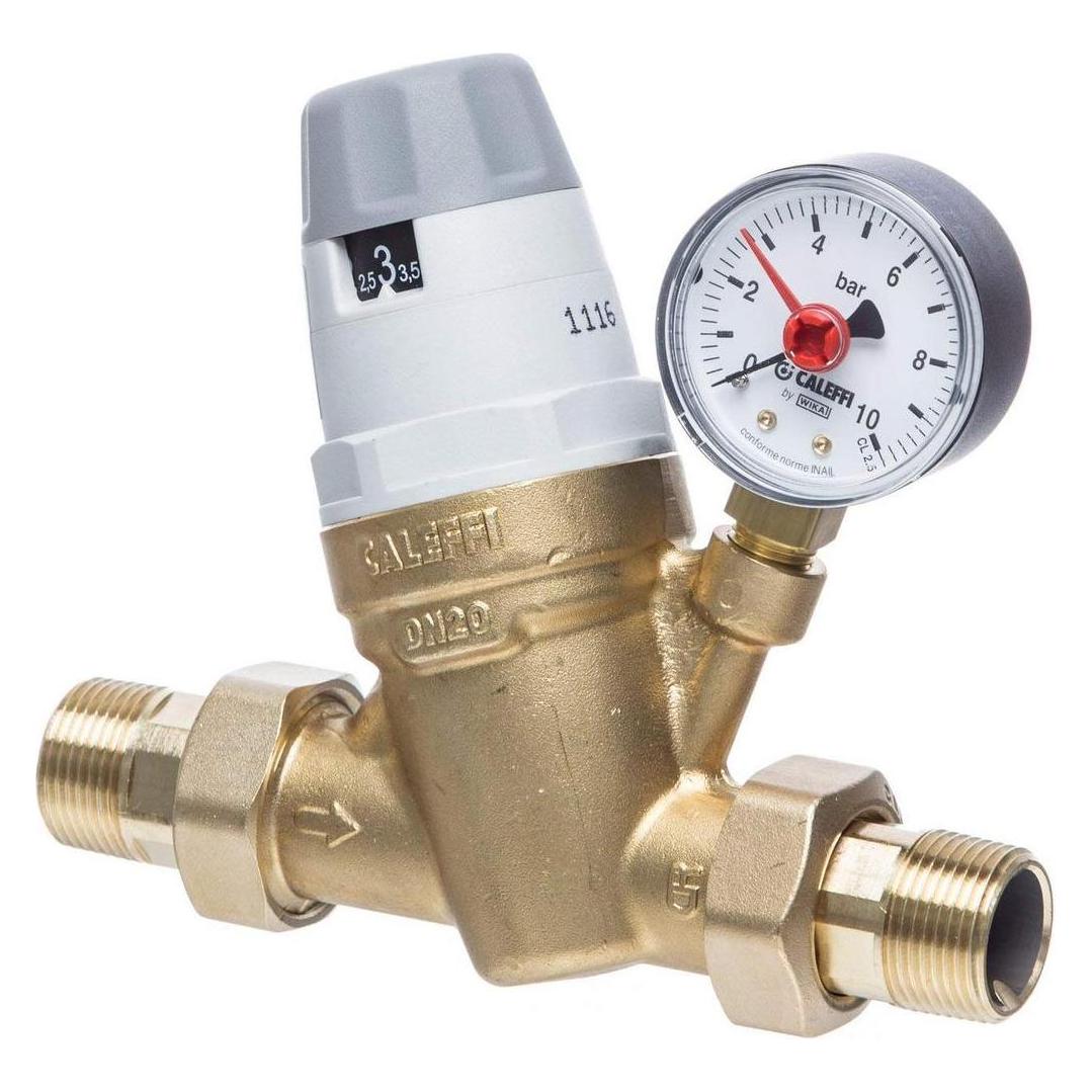 Caleffi Wasserdruckregler 1" mit Manometer (535061) (535061)