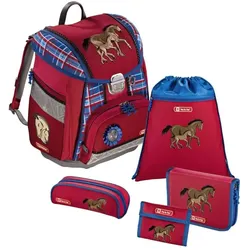 Step by Step Schulranzen-Set TOUCH Horse Family 5-teilig