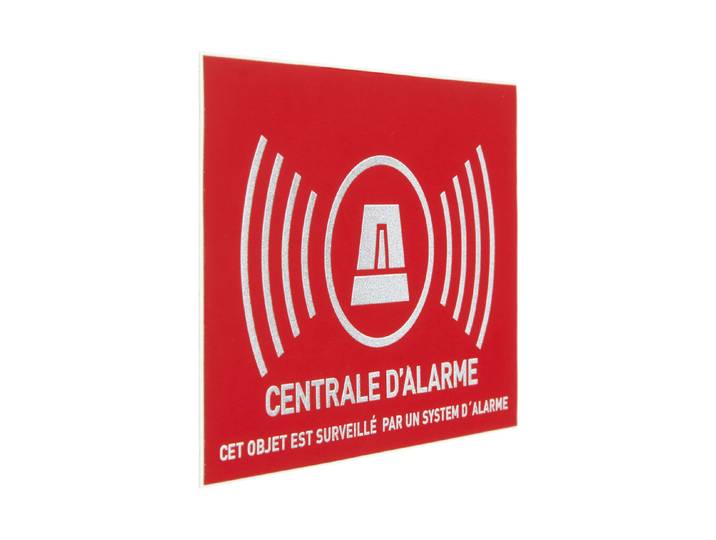 Abus Warnaufkleber Alarm