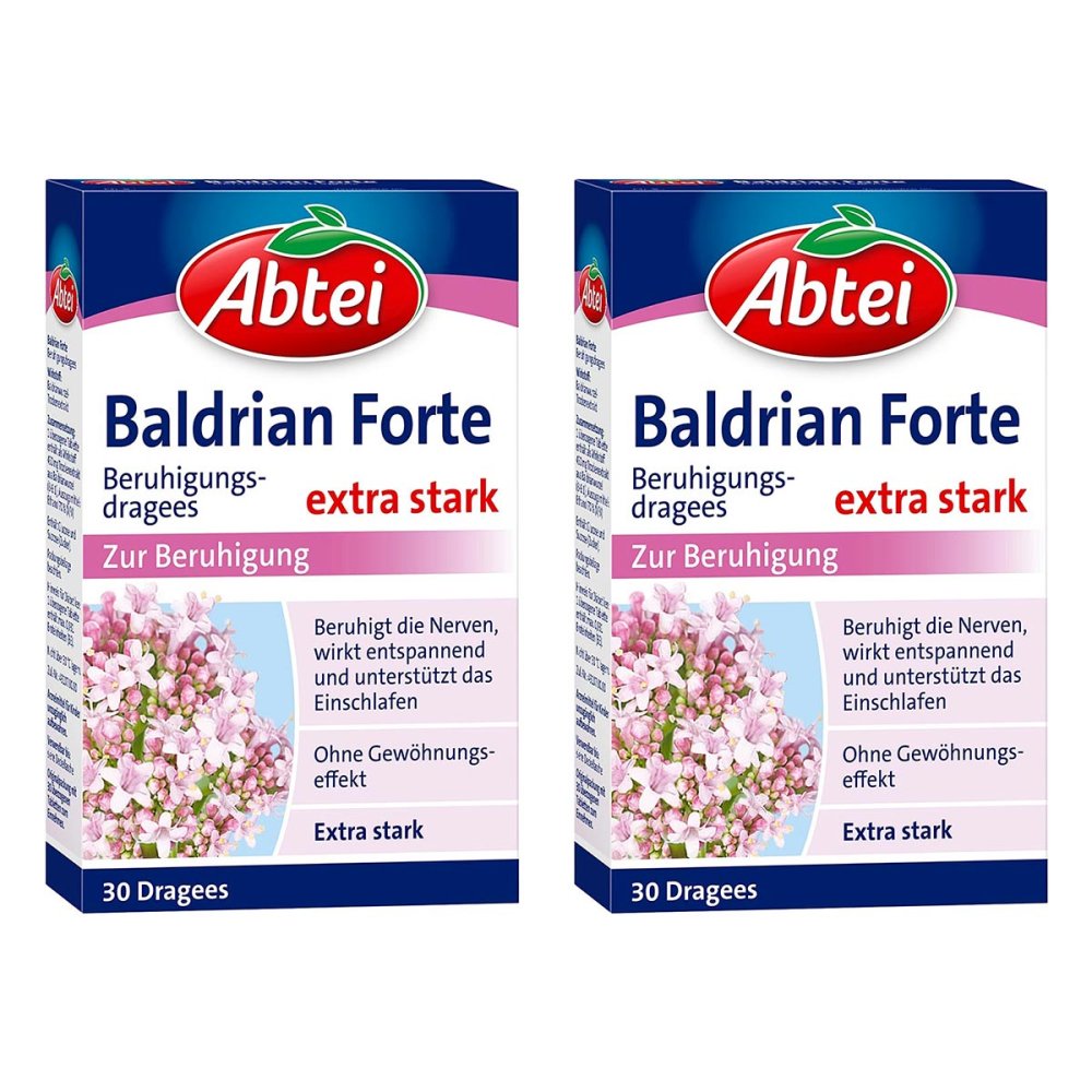 Perrigo Deutschland GmbH Abtei Baldrian forte Beruhigungsdragees 08105121