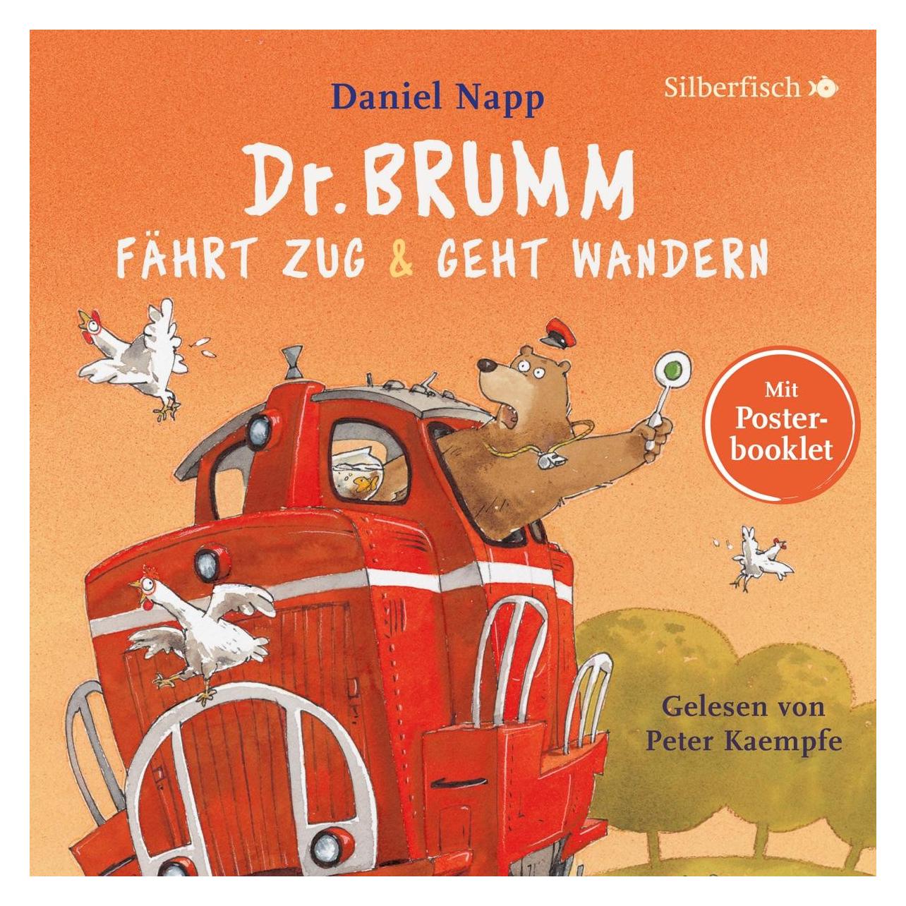 Silberfisch Dr. Brumm fährt Zug / Dr. Brumm geht wandern (Daniel Napp, Peter Kaempfe, Deutsch) (9783867423694)