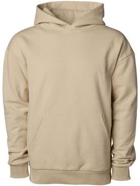 Independent Trading Co. IND280SL Avenue 280 Gm Pullover Hoodie in Sandstone size Large   Cotton/Polyester Blend