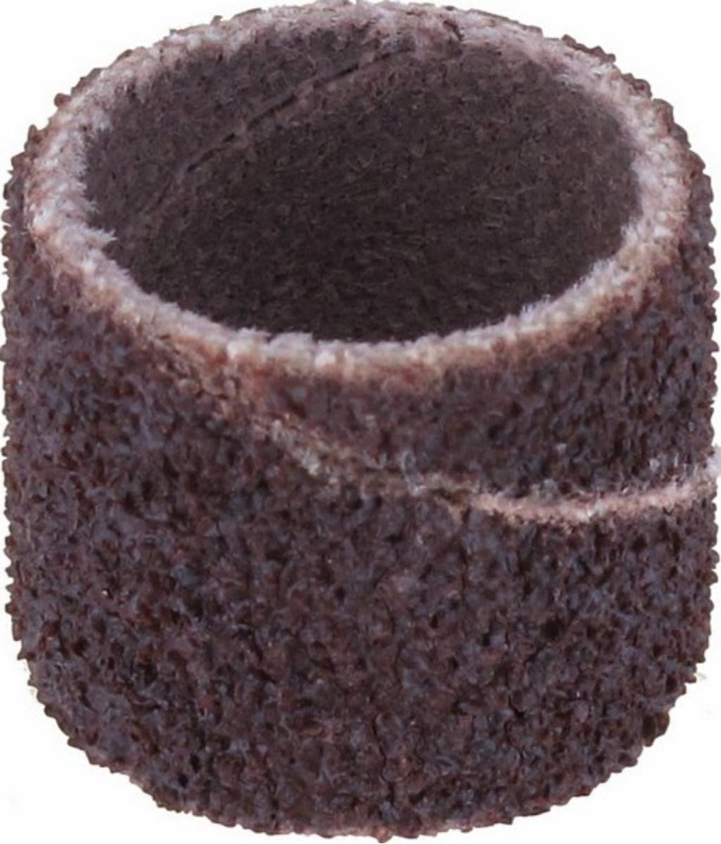 Dremel #408 schuurband voor hout en metaal, korrelgrootte P60, diameter: 13,0 mm, bruin