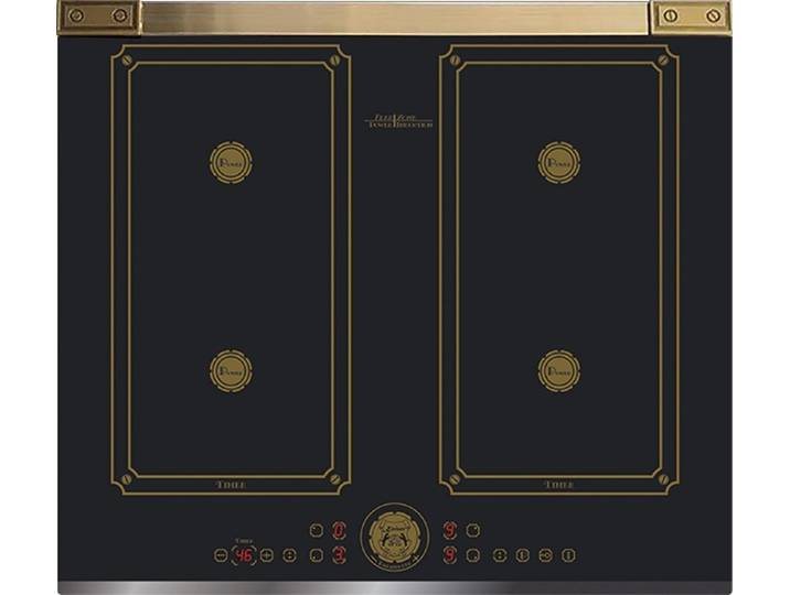 Kaiser Küchengeräte Induktions-Kochfeld Art Deco KCT 6745 AD, Flex Retro Induktionskochfeld 60 cm