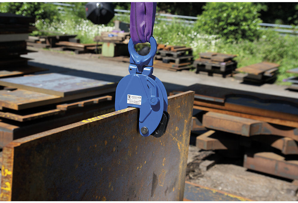 kaiserkraft Hebeklemme SLC, Greifbereich 0 - 20 mm, Tragfähigkeit 1000 kg, ab 2 Stk