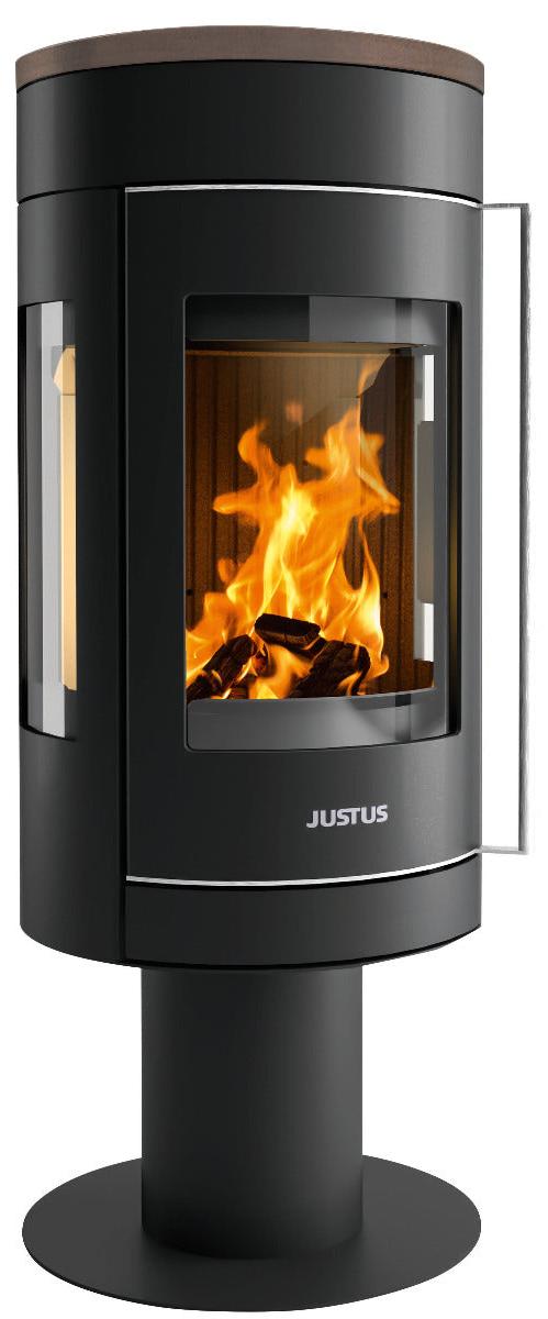 Justus Kaminofen | Meva | 5,5 kW | Top Keramik Grappa